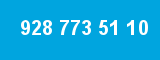 928 773 51 10